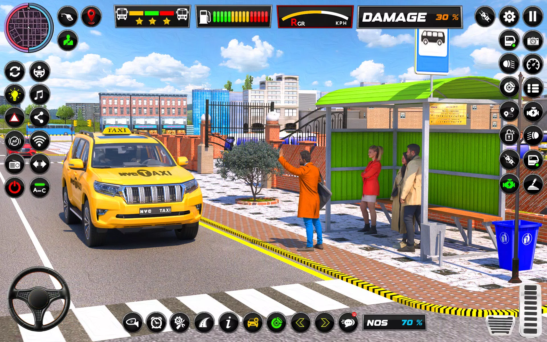 Taxi Simulator USA: City Drive Schermafbeelding 2