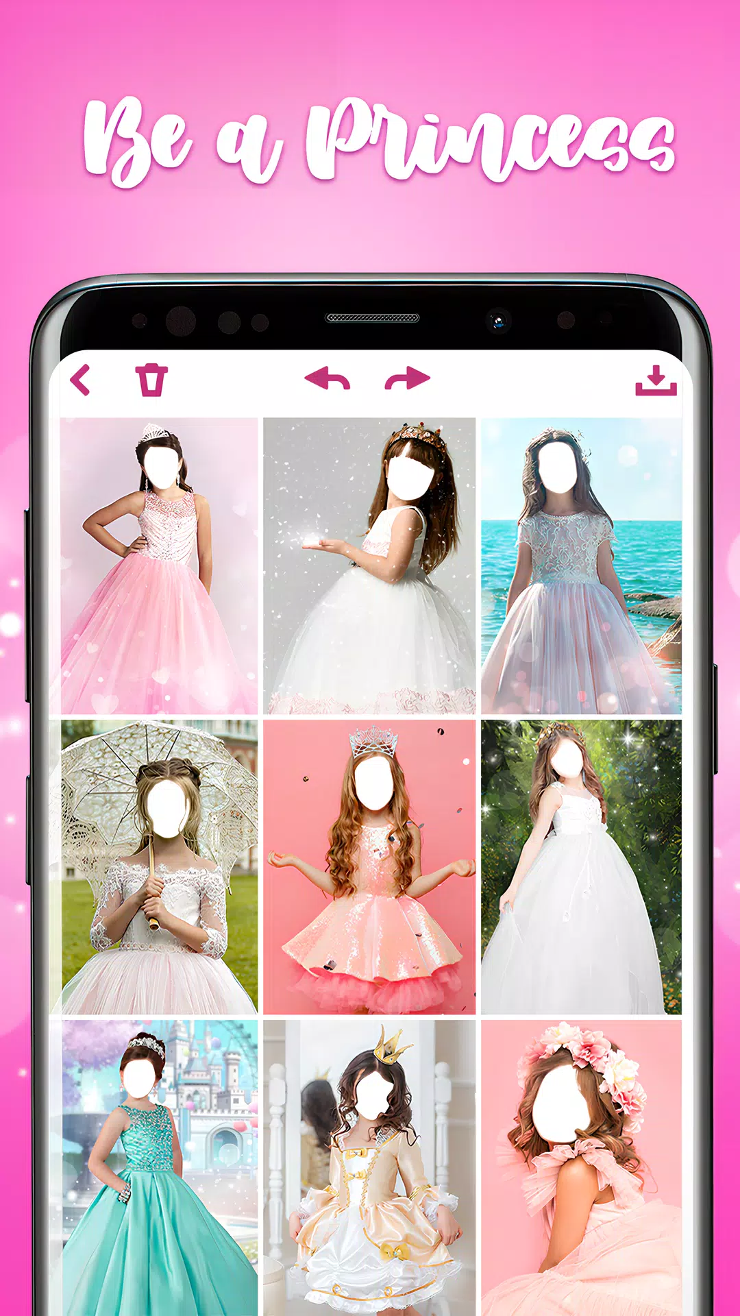 Beauty Plus Princess Camera ဖန်သားပြင်ဓာတ်ပုံ 1