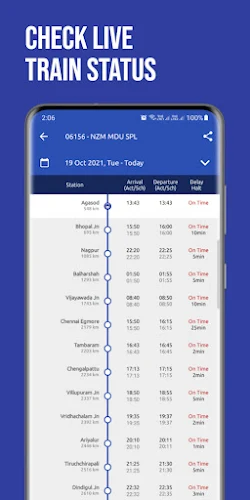 Train Ticket Booking App Zrzut ekranu 3