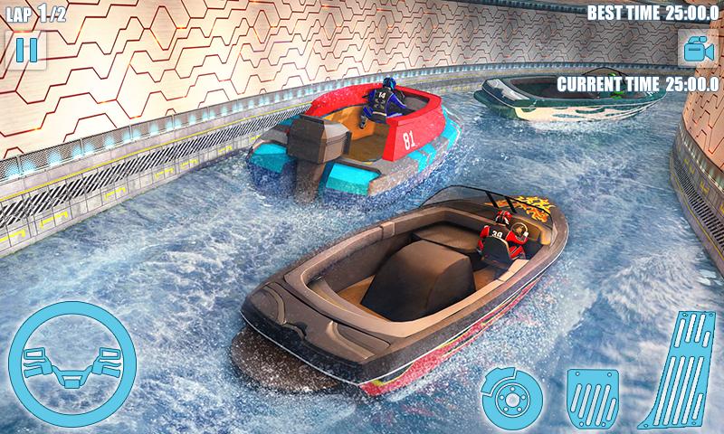 Schermata Speed Boat Crash Racing 1