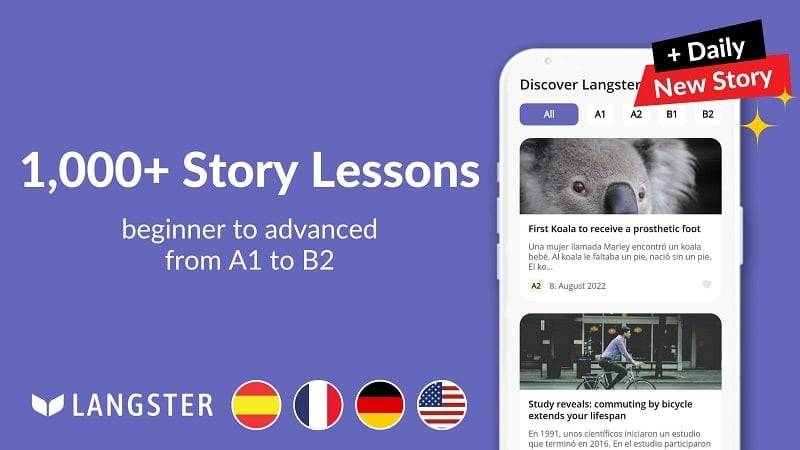 Learn Languages with Langster Screenshot 4