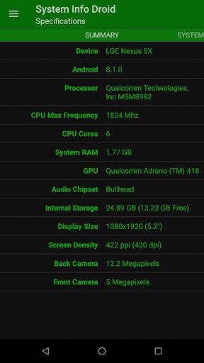 System Info Droid Tangkapan skrin 1