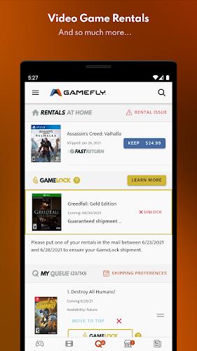 GameFly ภาพหน้าจอ 1