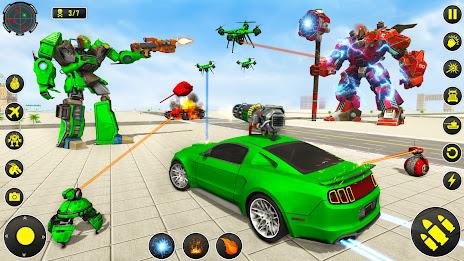 Drone Robot Car Game 3D Zrzut ekranu 4