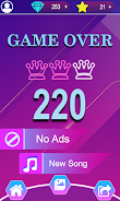 Danish Zehen Piano Tiles Game Zrzut ekranu 4