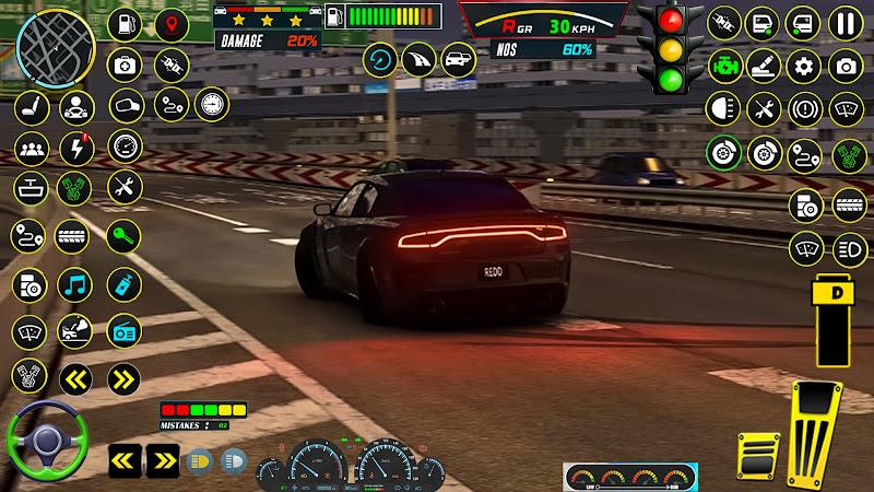 US Car Driving Simulator Game Zrzut ekranu 3