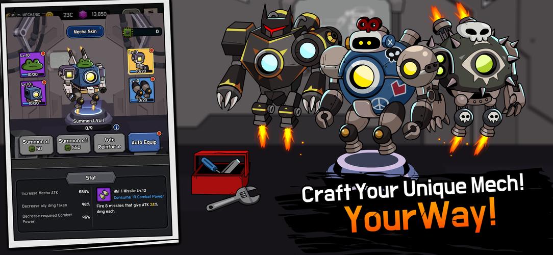 Mechanic Legends : Idle RPG应用截图第3张