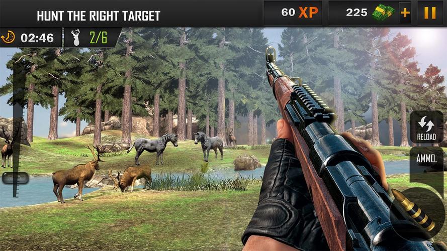 Sniper Shooter Jungle Hunter Скриншот 1