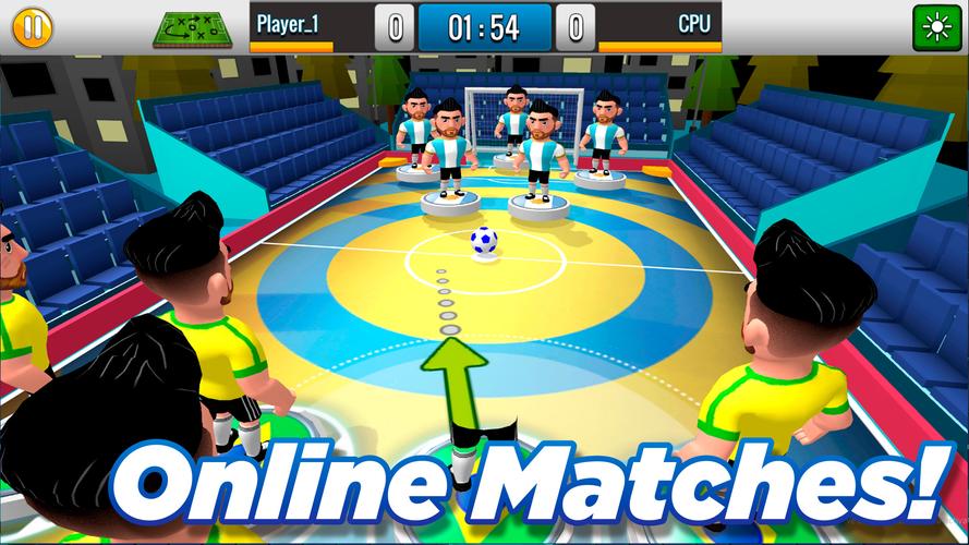 Finger Kick Soccer 2024 Captura de tela 2