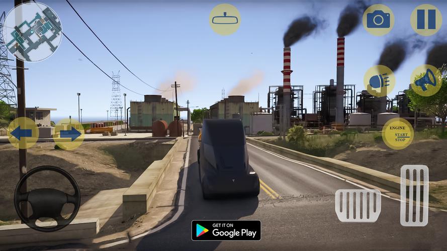 US Cargo Truck Games 3D Captura de pantalla 3