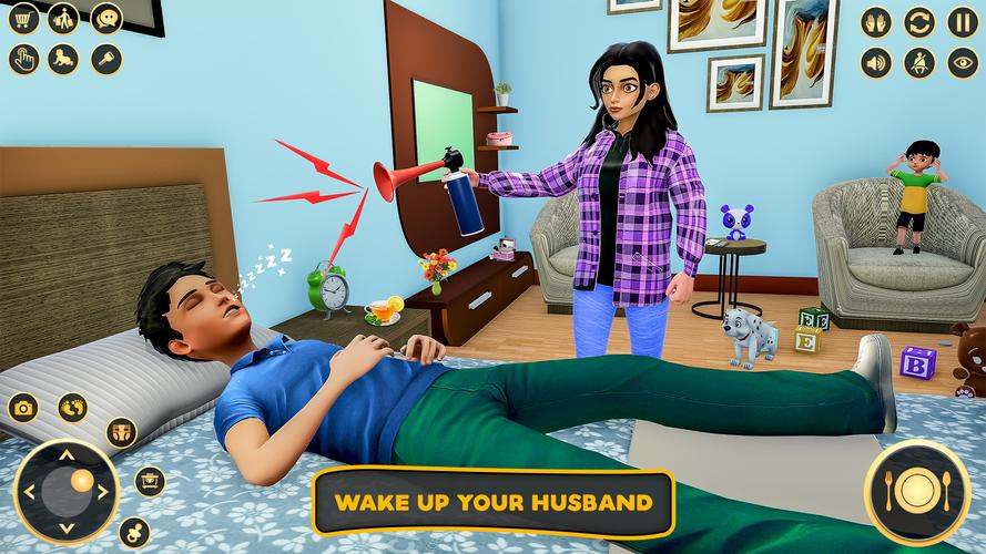 Mom Simulator Family Games 3D 스크린샷 1