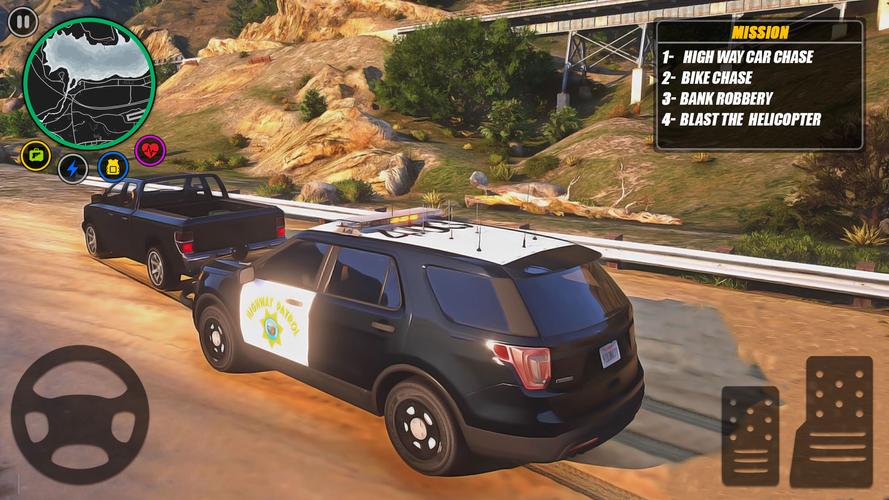 Police Van Driving: Cop Games スクリーンショット 2