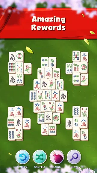 Mahjong Solitaire - Titan Puzzle 2019 Captura de tela 3