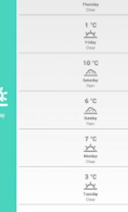 Schermata Hialeah Weather Forecast 1