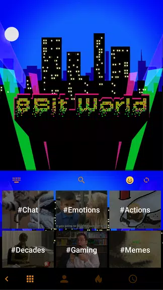 Fundo do Teclado bitworld Captura de tela 3