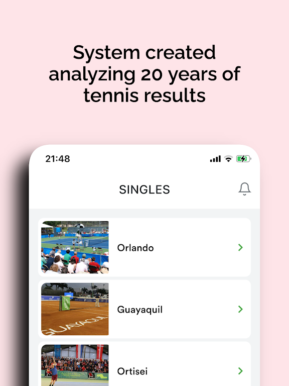 Bet Tennis Schermafbeelding 3