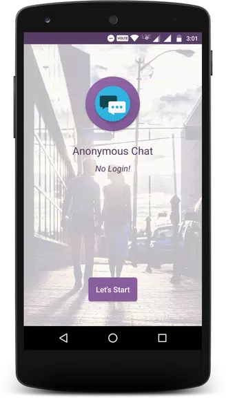 Anonymous Chat & Date for Stranger Ảnh chụp màn hình 1