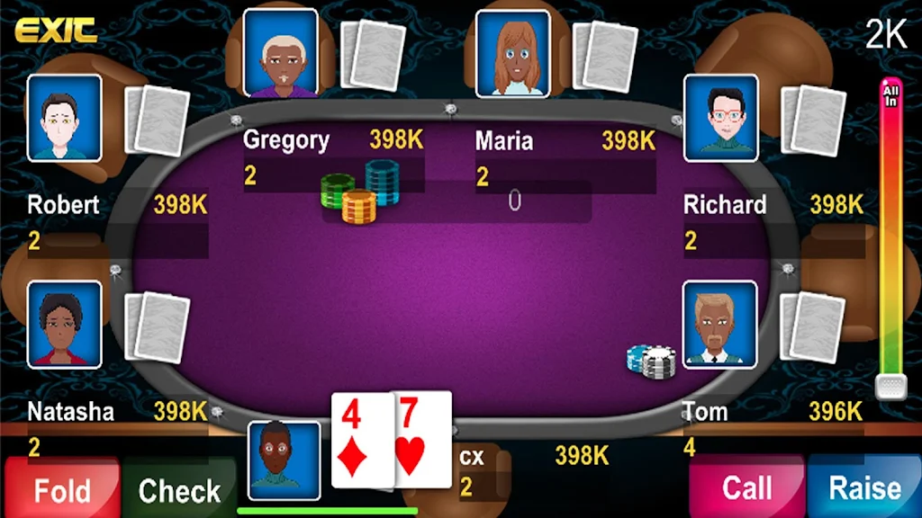 Poker Holdem World Live स्क्रीनशॉट 1
