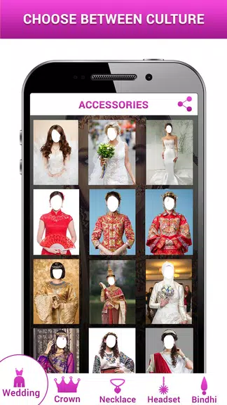 Wedding Dress Photo Editor Captura de pantalla 2