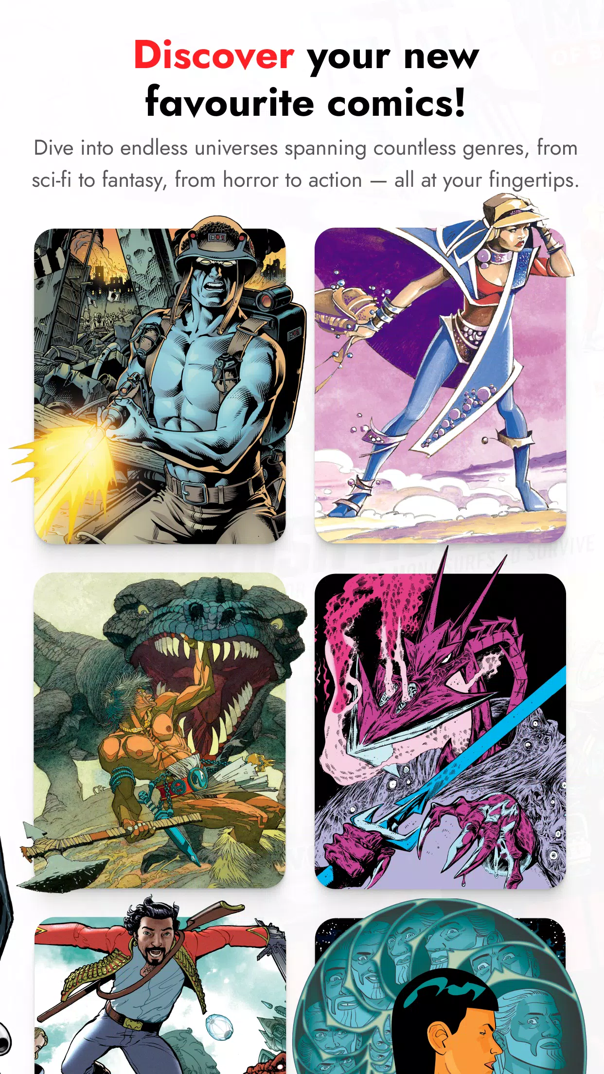 2000 AD Comics and Judge Dredd应用截图第2张