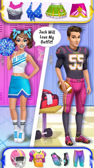 Hannah's Cheerleader Girls Zrzut ekranu 2
