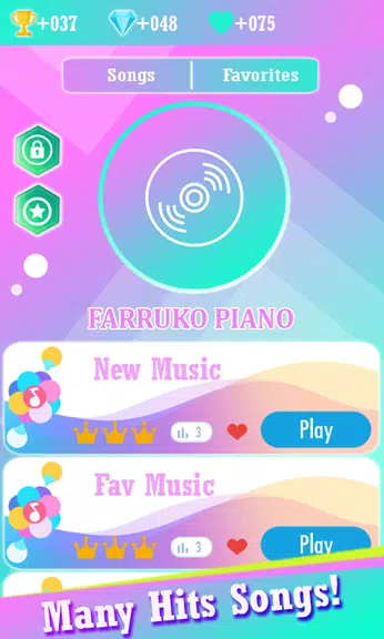 Farruko Piano Tiles Game 스크린샷 1