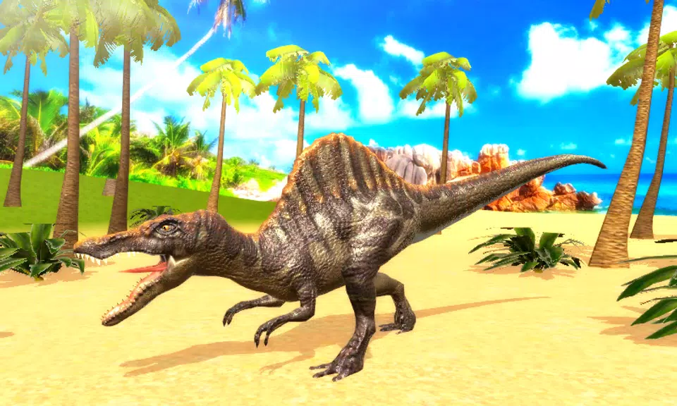 Spinosaurus Simulator ဖန်သားပြင်ဓာတ်ပုံ 1