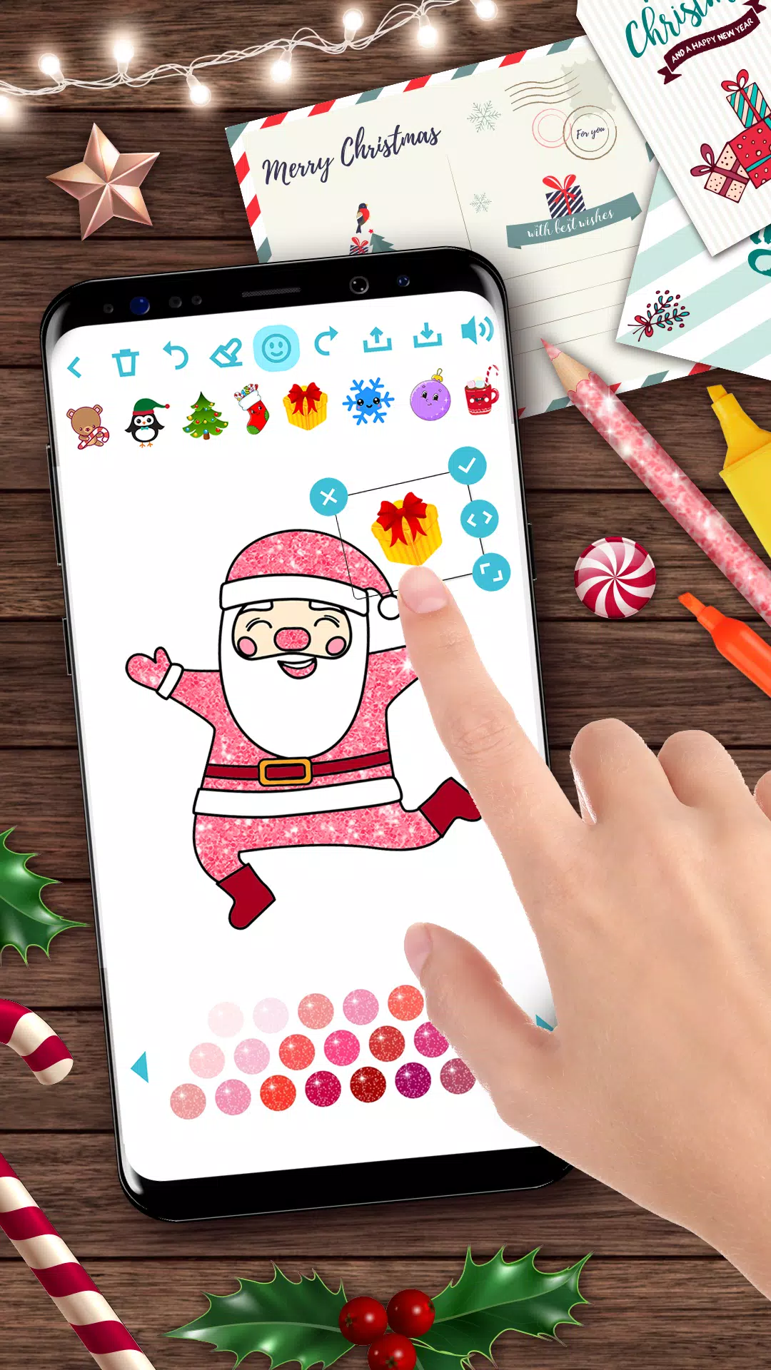 Christmas kids coloring ภาพหน้าจอ 2