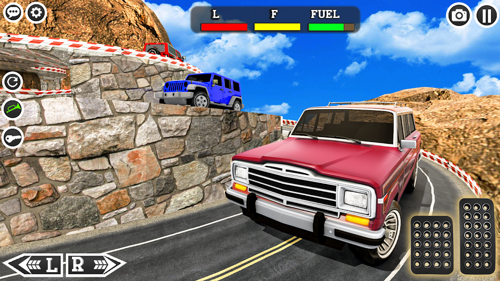 4x4 Mountain Climb Car Games スクリーンショット 2