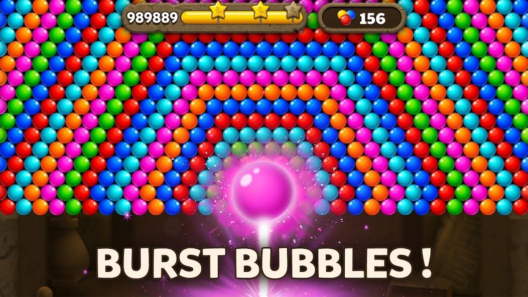 Bubble Pop Origin! Puzzle Game Mod स्क्रीनशॉट 1