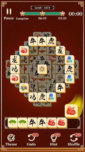 Mahjong Classic: 3 Tiles Screenshot 4