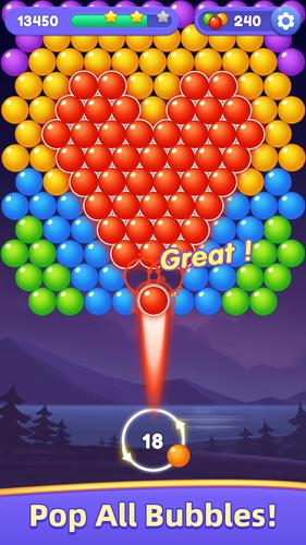 Bubble Shooter Magic Adventure Скриншот 1