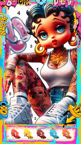 Street Art-Color by number应用截图第2张