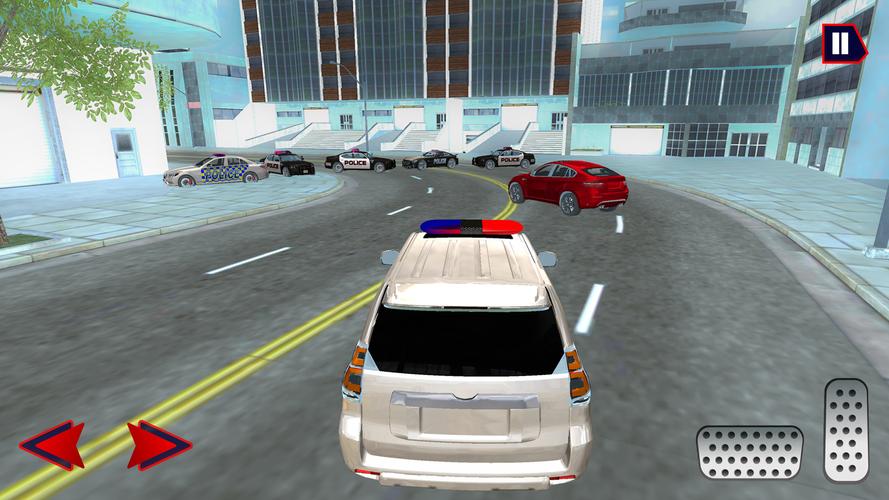 US Police Prado: City Car Screenshot 4