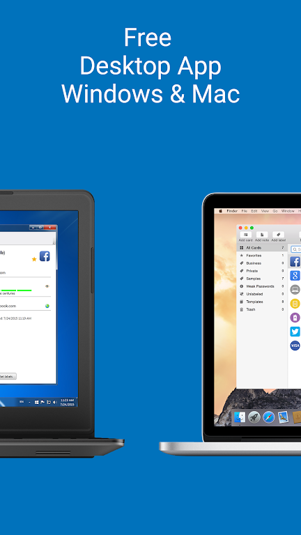 비밀번호 관리자 SafeInCloud 1 스크린샷 2