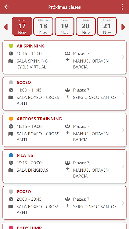 AB Fitness Capture d'écran 2