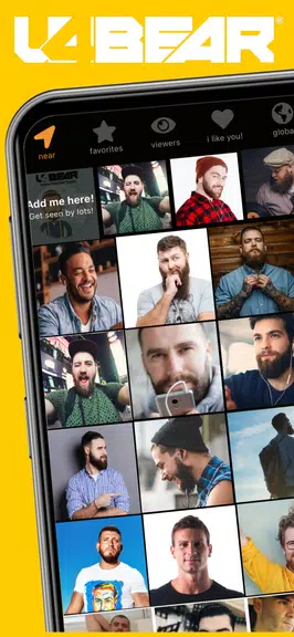 u4Bear: Gay Dating & Chat應用截圖第1張
