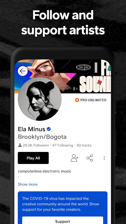 SoundCloud—音樂與音訊應用截圖第2張