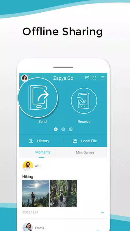 Zapya Go - Share File with Tho应用截图第1张