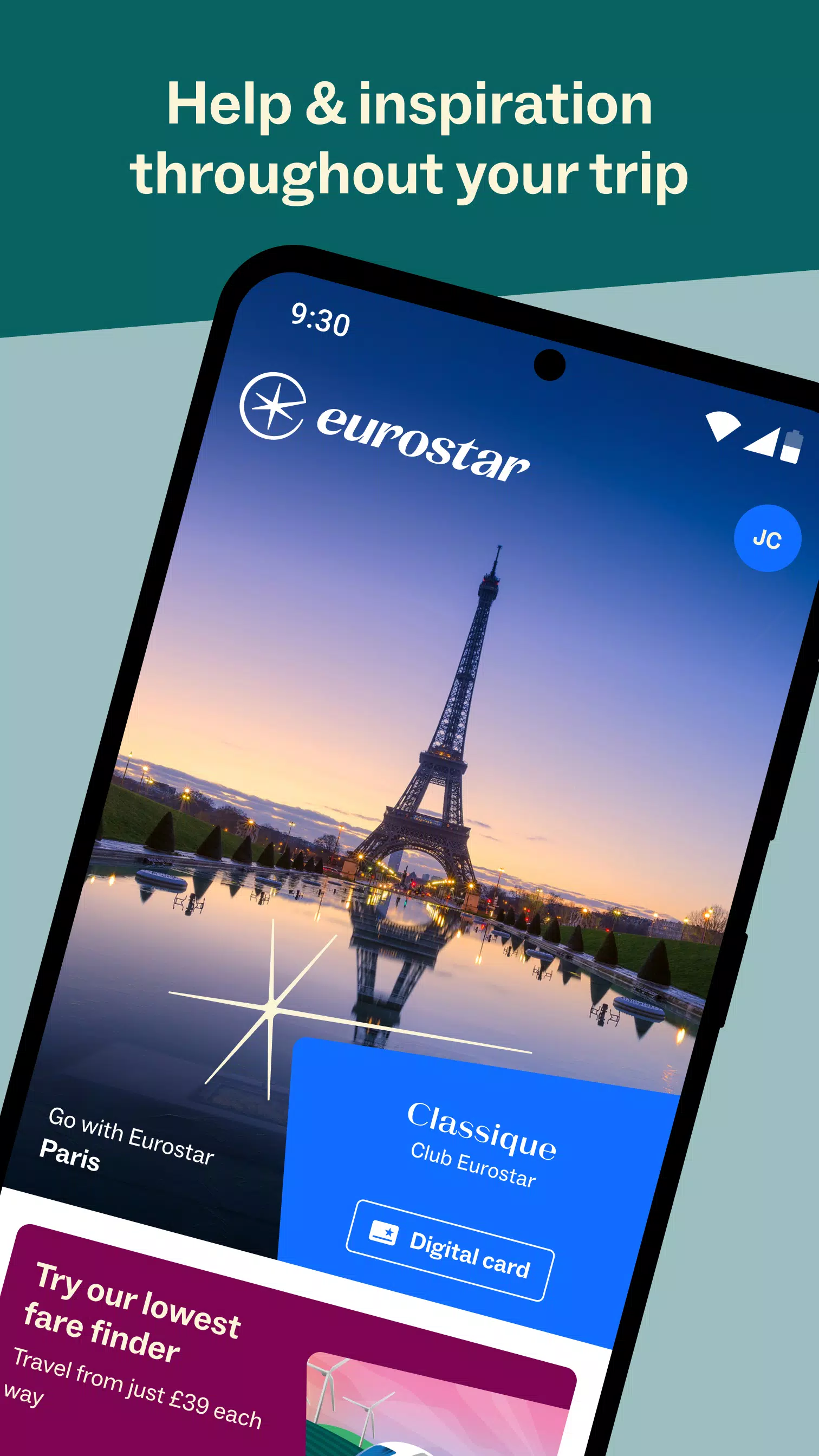 Eurostar Trains應用截圖第2張