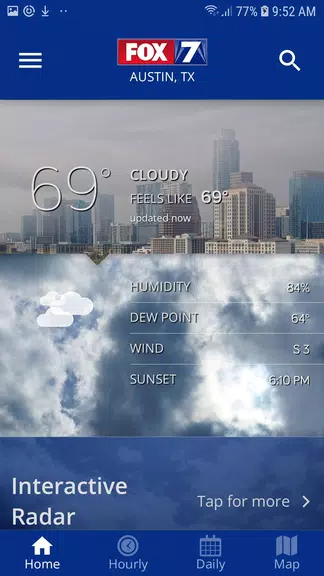 FOX 7 Austin: Weather Tangkapan skrin 1