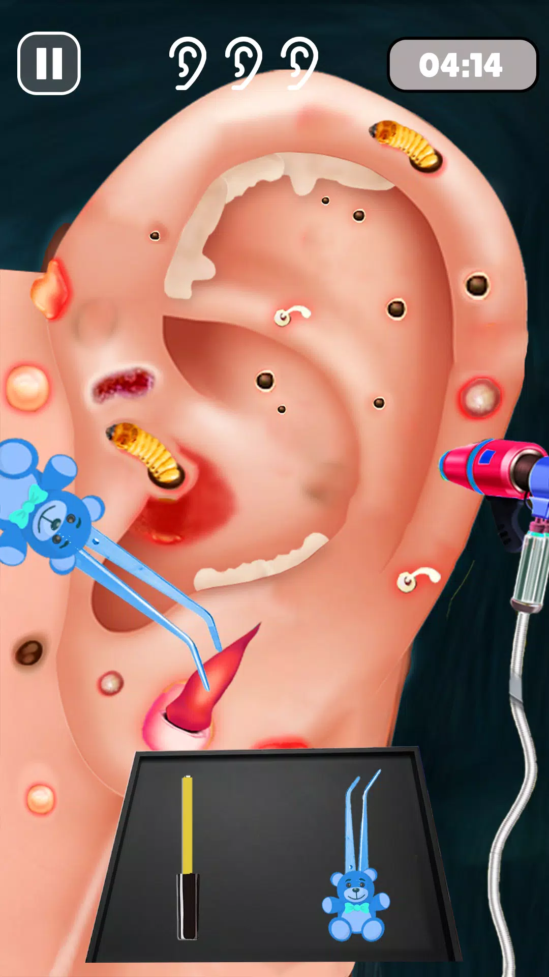 Ear Salon ASMR Doctor Game Screenshot 2