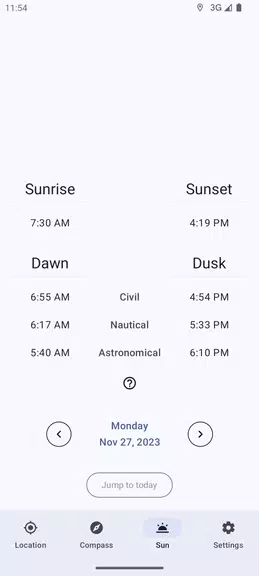 Positional GPS, Compass, Solar ภาพหน้าจอ 3