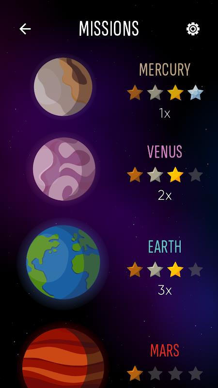 Space Math: Times Tables Games Zrzut ekranu 2