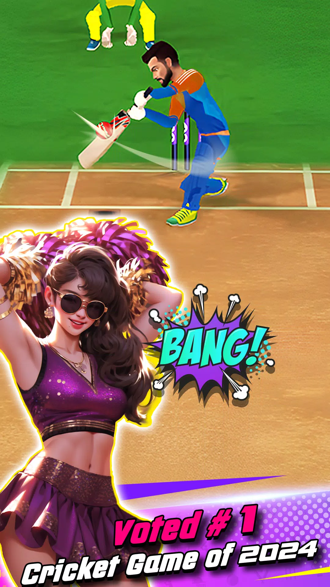 King Of Cricket Games ภาพหน้าจอ 2