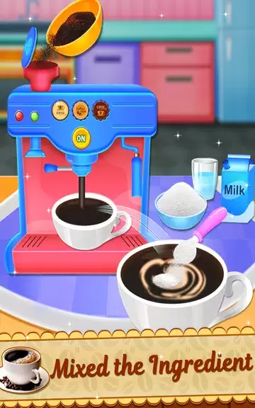 My Cafe - Coffee Maker Game Capture d'écran 3