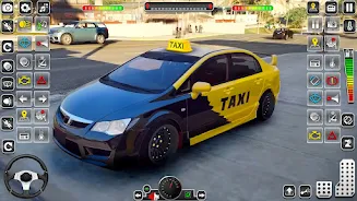 Taxi Simulator 3D-US Taxi Game स्क्रीनशॉट 3