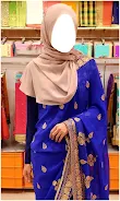 Schermata Women Hijab Saree Photo Suits 4