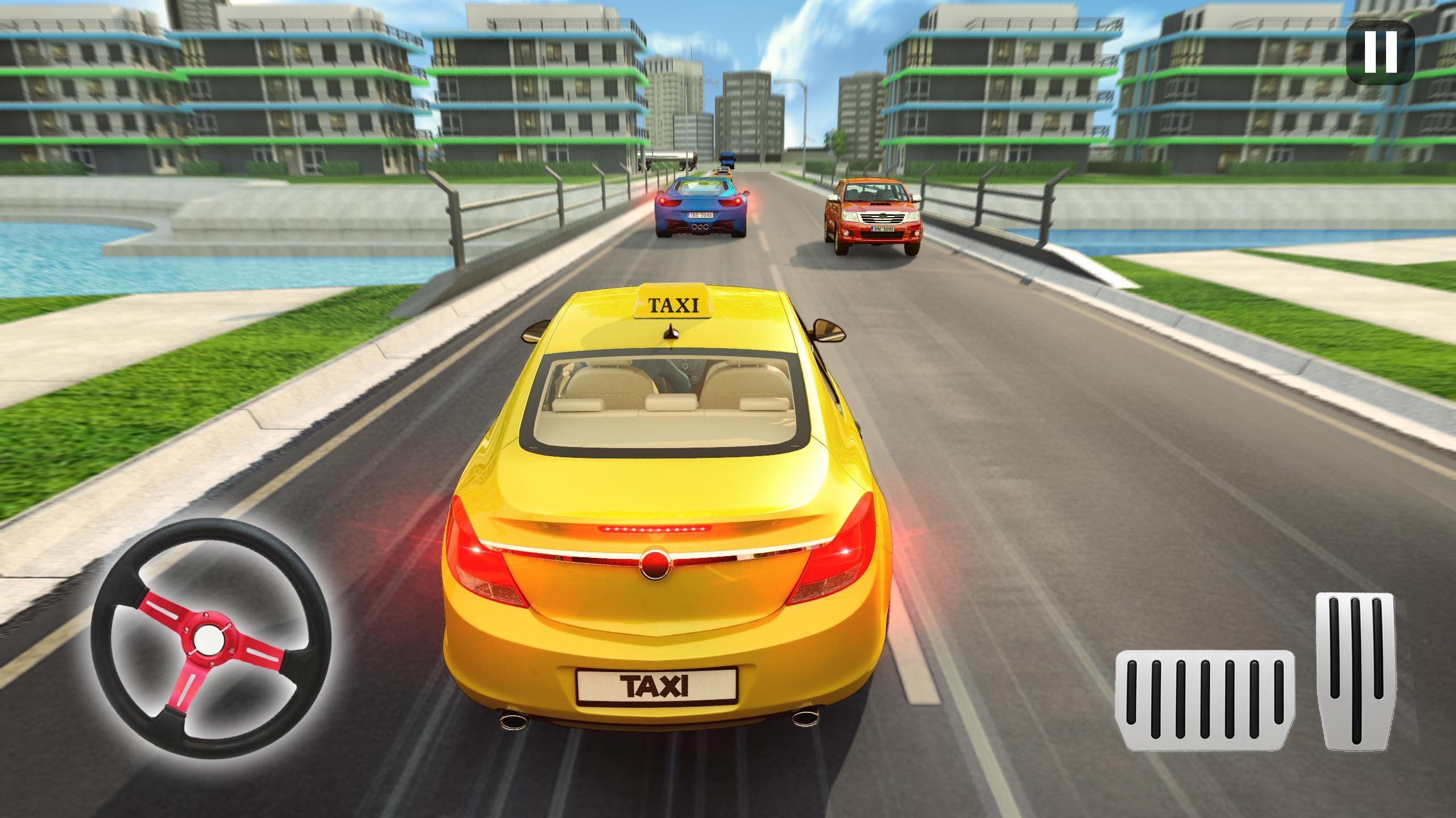 US City Taxi Games - Car Games Ảnh chụp màn hình 3