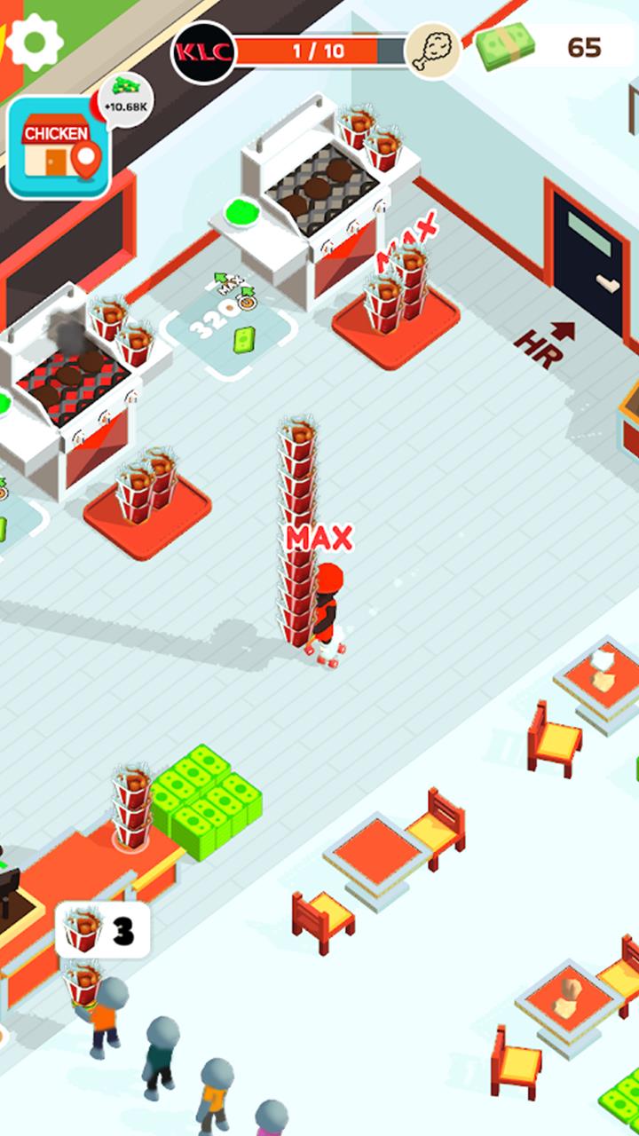 Idle Chicken- Restaurant Games Ảnh chụp màn hình 2